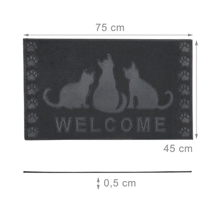 Tapis en caoutchouc pour chats