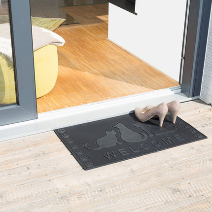 Tapis en caoutchouc pour chats