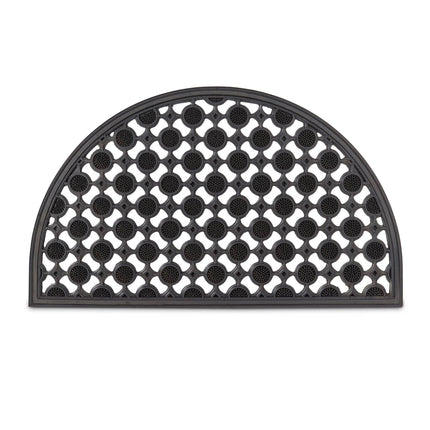 Tapis en caoutchouc demi-lune