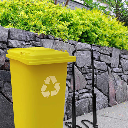 Presse à déchets pour poubelle à roulettes