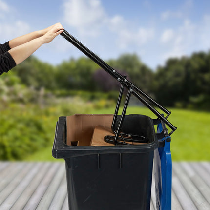 Presse à déchets pour poubelle à roulettes
