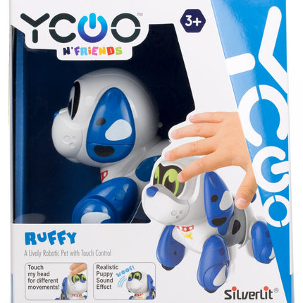 Jouet robot Ruffy avec fonctions interactives et télécommande