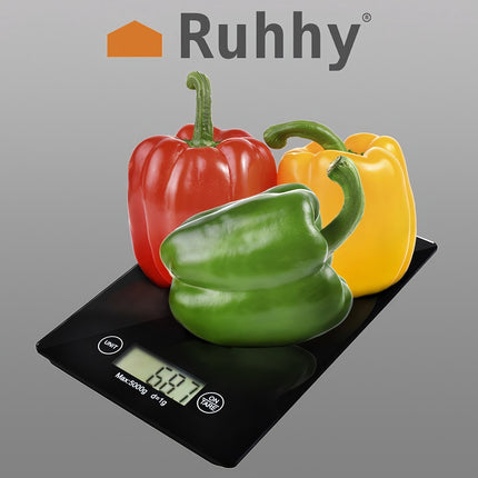 Ruhhy 24211 flache Küchenwaage