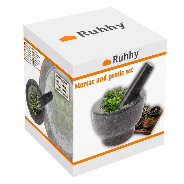 Ruhhy 24576 Mortier de cuisine