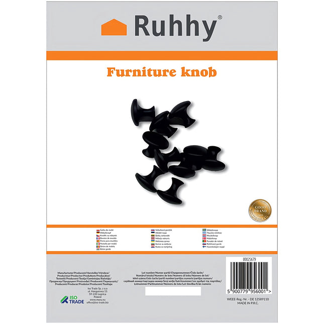 Bouton de meuble Ruhhy 25679