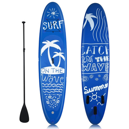 Planche de SUP gonflable, planche de stand up paddle, bleu marine-S