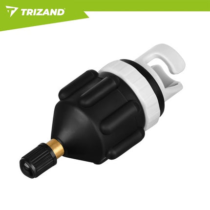 SUP-Board-Ventiladapter für Fahrradpumpe – auslaufsicher, schwarz