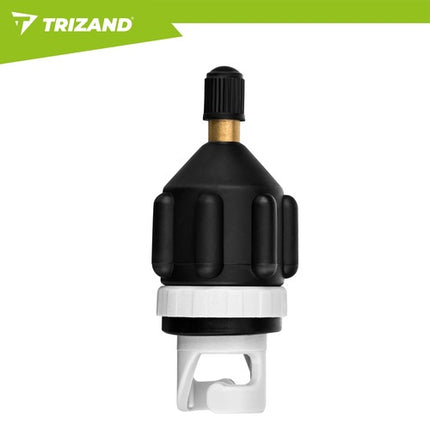 SUP-Board-Ventiladapter für Fahrradpumpe – auslaufsicher, schwarz
