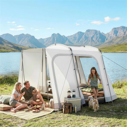 Tente de camping pour SUV, 4 personnes, 4 portes, imperméable 3000 mm