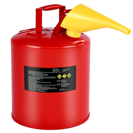 Safety Gas Can 5 Gallon Type I, Flame Arrester, Funnel