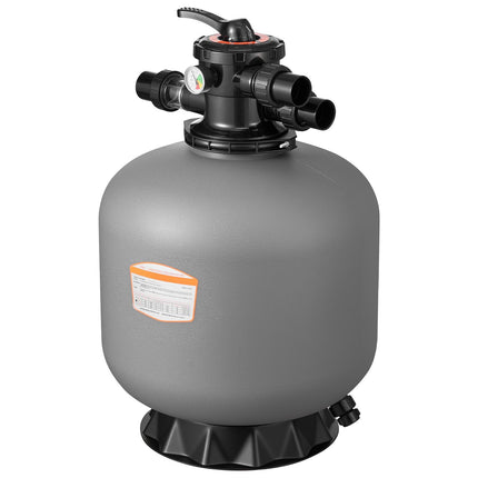 Sand Filter System 508 mm, 50 GPM, 7-Way Valve