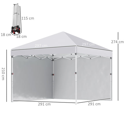 Sac De Sable, Pavillon De Jardin, Acier, Blanc