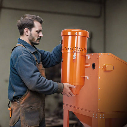 Sandblaster Dust Collector, 1450W, 2-Inch Inlet, 6.8L