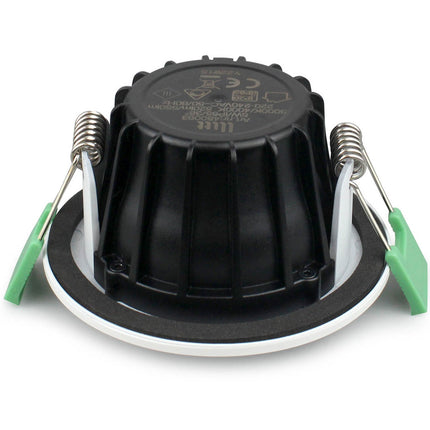 Sanna Dimmbares Einbaudownlight 3000K/4000K 520lm IP65 3er-Pack Weiß