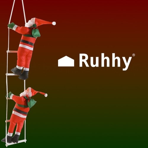 Weihnachtsmänner auf der Leiter Ruhhy 22519 