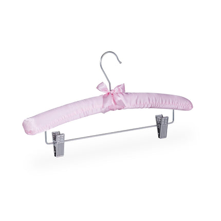 Satin-Kleiderbügel mit Clips