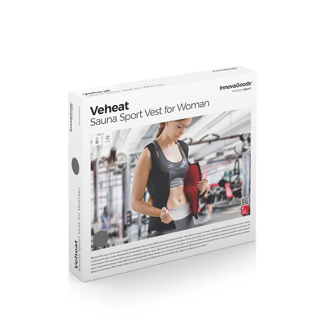Sauna Sport Vest for Woman Veheat InnovaGoods - XL