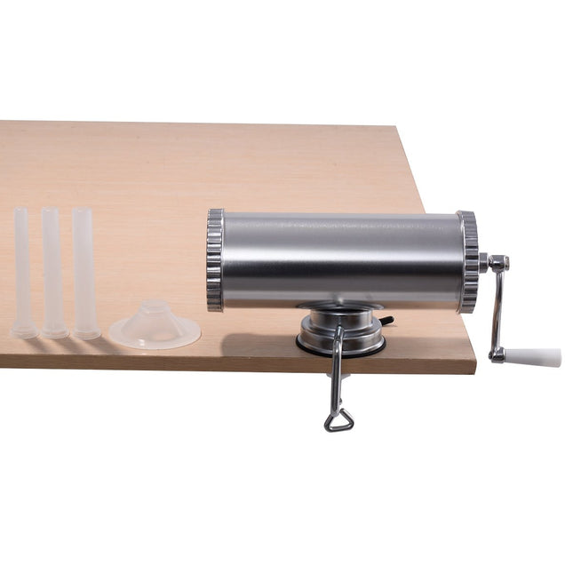Machine à farcir les saucisses, capacité de 2,5 kg, acier inoxydable