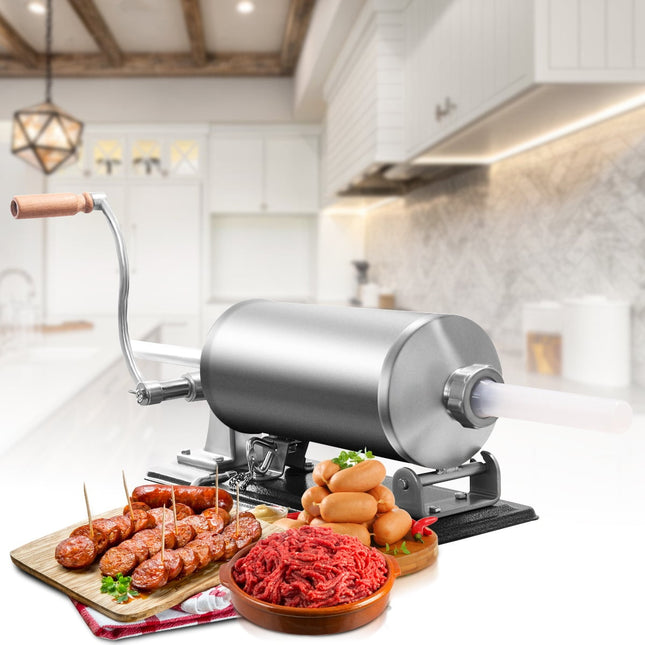Poussoir à saucisses, capacité 4 kg, acier inoxydable
