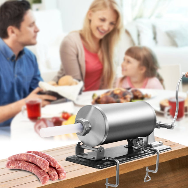 Poussoir à saucisses, capacité 4 kg, acier inoxydable