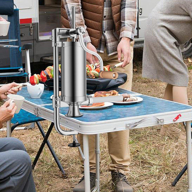 Machine à saucisses, acier inoxydable, capacité de 1,5 kg