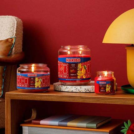 Bougie parfumée, pot de 300 g, durée de combustion de 50 heures