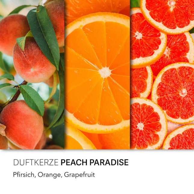 Scented Candle, 300g Jar, Fruity & Sweet Aromas