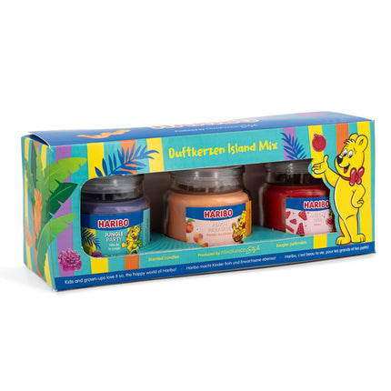 Coffret cadeau de bougies parfumées - 3 bougies en pot de verre