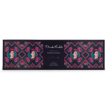 Coffret cadeau de 5 bougies parfumées, senteurs florales et orientales