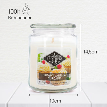 Bougie parfumée à deux mèches - Parfum longue durée
