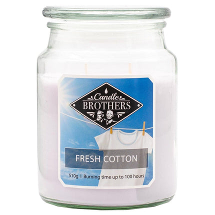Bougie parfumée à deux mèches pour la relaxation
