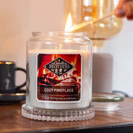 Bougie parfumée à deux mèches pour la relaxation