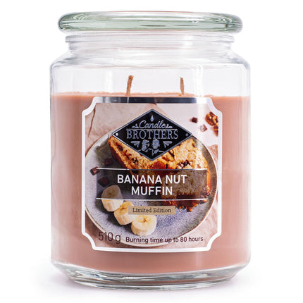 Bougie parfumée à deux mèches pour la relaxation