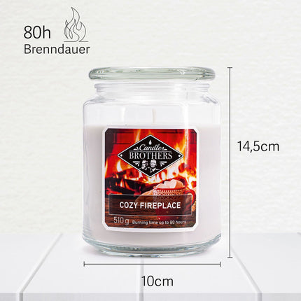 Bougie parfumée à deux mèches pour la relaxation