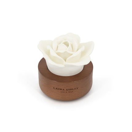 Duftender Blumendiffusor aus Keramik und Holz, 30 Tage Duft