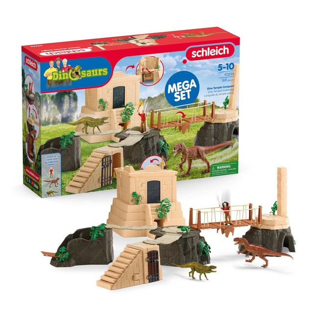 Dinosaures Schleich La conquête du temple des dinosaures
