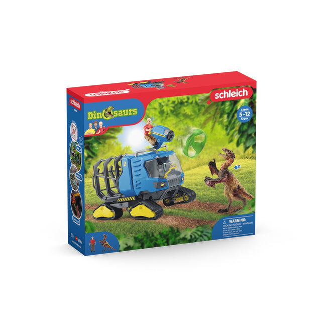 Véhicule à chenilles Schleich Dinosaures
