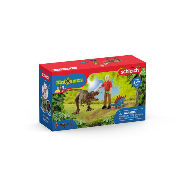 Schleich Dinosaurier Tyrannosaurus Rex Angriff