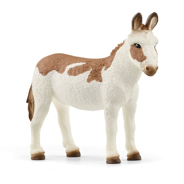 Schleich Farm World Âne tacheté américain