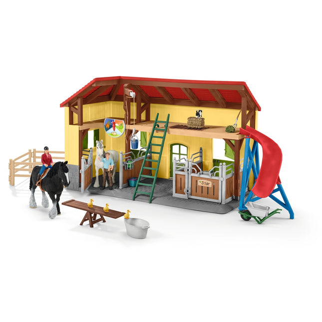 Écurie équestre Schleich Farm World