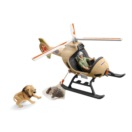 Schleich Wild Life Tierrettungshubschrauber