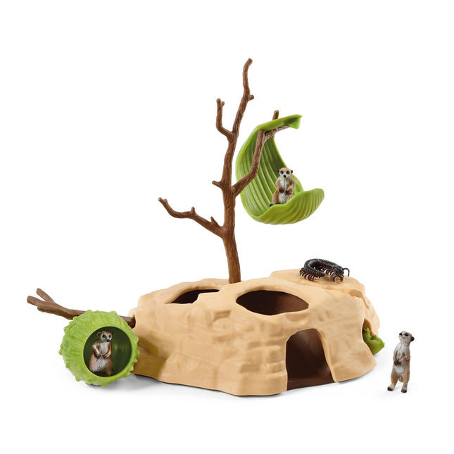 Schleich Wild Life Suricate Hangout