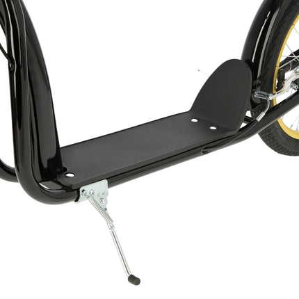 Trottinette 20/16" Noir/Or - Légère et résistante
