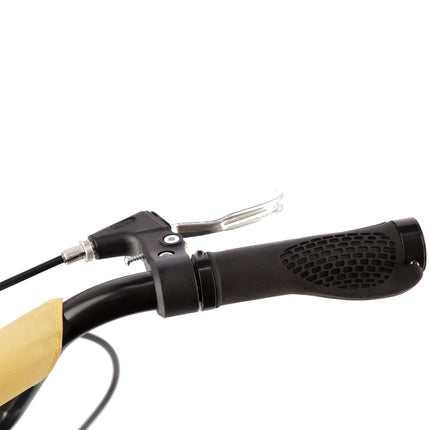 Trottinette 20/16" Noir/Or - Légère et résistante