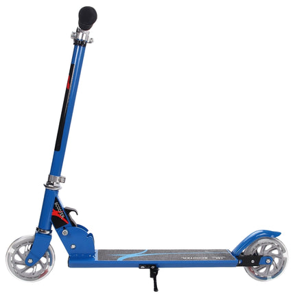 Trottinette trottinette trottinette enfant trottinette de ville pliable jusqu'à 70KG-bleu