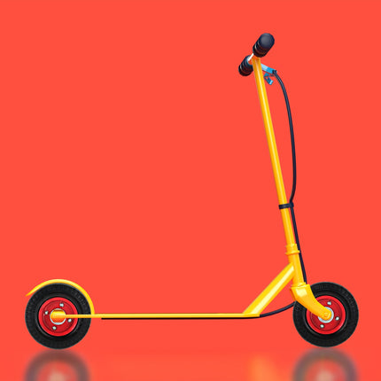 Roller-Radsatz mit 2 Rädern