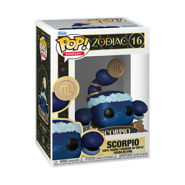 Figurine Funko Pop! en vinyle du zodiaque Scorpion, jouet de collection