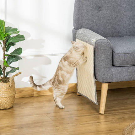 Sofa-Sessel-Kratzschutzmatten, 2er-Set, Sisal