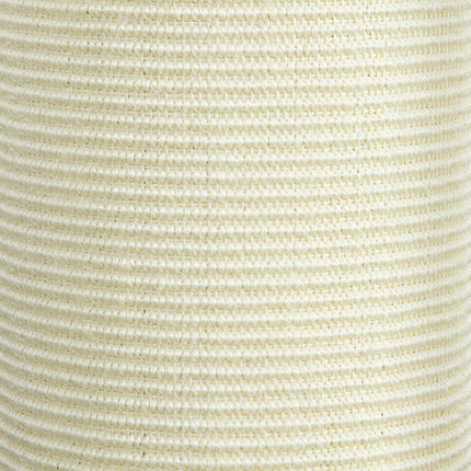 Katzenkratzbaum, 85 cm, Sisalseil, Plüsch creme