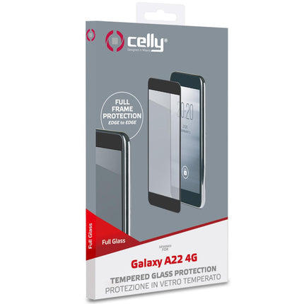 Displayschutzfolie aus gehärtetem Glas Galaxy A22 4G / M22